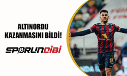 Altınordu kazanmasını bildi!