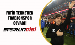 Fatih Tekke'den Trabzonspor cevabı!