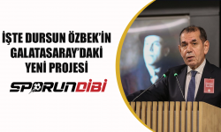 İşte Dursun Özbek'in Galatasaray'daki yeni porjesi