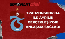 Trabzonspor'da ilk ayrılık gerçekleşiyor! Anlaşma sağladı