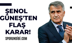 Beşiktaş'ta Şenol Güneş'ten flaş karar!