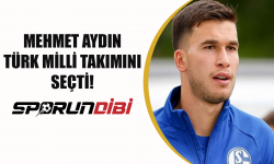 Mehmet Aydın Türk Milli Takımını seçti!