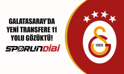 Galatasaray'da yeni transfere 11 yolu gözüktü!