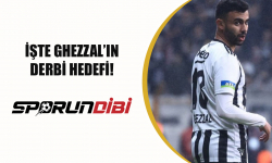 İşte Ghezzal'ın derbi hedefi!