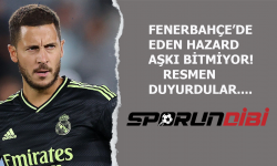 Fenerbahçe'de Eden Hazard aşkı bitmiyor! Resmen duyurdular...