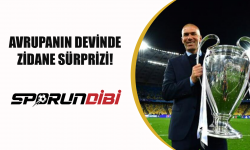 Avrupanın devinde Zidane sürprizi!