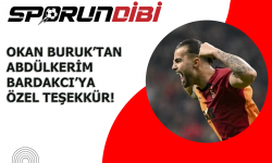 Okan Buruk'tan Abdülkerim Bardakcı'ya özel teşekkür!