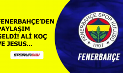 Fenerbahçe'den paylaşım geldi! Ali Koç ve Jesus...
