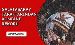 Galatasaray taraftarından kombine rekoru