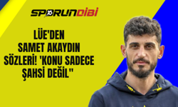 Lüe'den Samet Akaydın sözleri! ''Konu sadece şahsi değil''