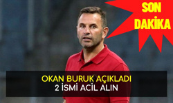Galatasaray'da Okan Buruk'tan 2 imza açıklaması! O isimleri istedi