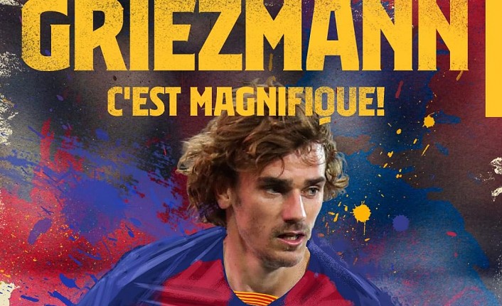 Antoine Griezmann, Barcelona'da!