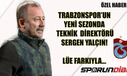 Trabzonspor'un yeni sezonda teknik direktörü Sergen Yalçın!