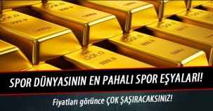 En Pahalı 10 Spor Eşyası