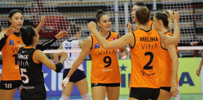Halkbank - Eczacıbaşı VitrA maç sonucu: 0-3