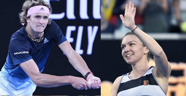 Zverev ve Halep dördüncü tura yükseldi!