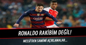Messi: “Ronaldo rakibim değil”