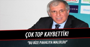 Obradovic: “Top kayıpları pahalıya mal oldu”