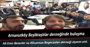 Arnavutköy Beşiktaşlılar derneğinde buluşma