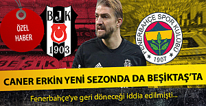 Caner Erkin yeni sezonda da Beşiktaş'ta !