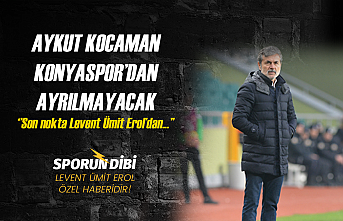 Aykut Kocaman Konyaspor'dan ayrılmayacak!