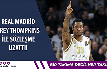 Real Madrid, Trey Thompkins'in sözleşmesini uzattı!