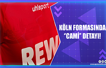 Köln'ün formasında ''cami'' detayı!