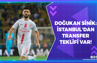Doğukan Sinik: İstanbul'dan transfer teklifi...
