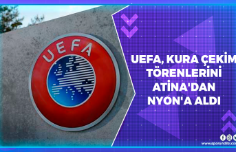 UEFA, kura çekim törenlerini Atina'dan Nyon'a aldı!