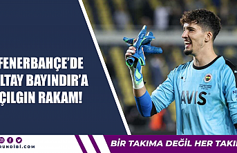 Fenerbahçe'de Altay Bayındır'a çılgın...