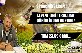 Levent Ümit Erol'dan Günün İddaa Kuponu!