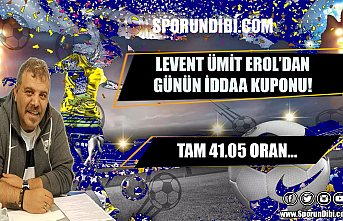 Levent Ümit Erol'dan Günün İddaa Kuponu!