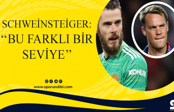 Schweinsteiger: ''Bu farklı bir seviye''