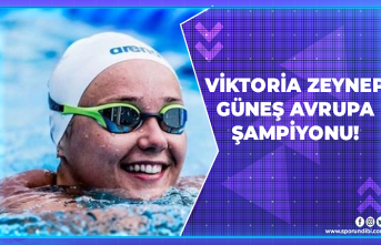 Viktoria Zeynep Güneş Avrupa Şampiyonu!