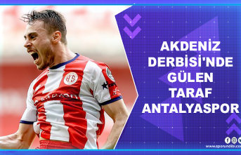 Akdeniz Derbisi'nde gülen taraf Antalyaspor