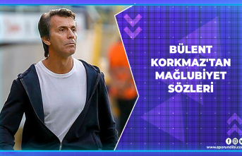 Bülent Korkmaz'tan Mağlubiyet Sözleri