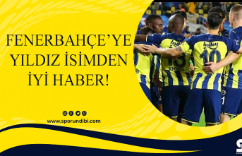 Fenerbahçe'ye yıldız isimden iyi haber!