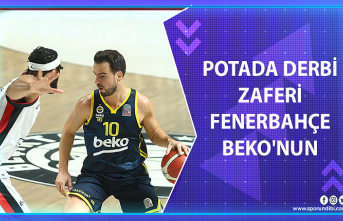 Potada derbi zaferi Fenerbahçe Beko'nun