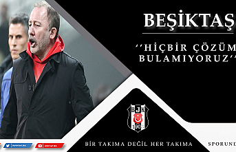 Sergen Yalçın: ''Hiçbir çözüm bulamıyoruz''
