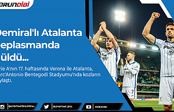 Demiral'lı Atalanta deplasmanda güldü...