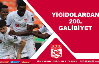 Yiğidolardan Süper Lig'de 200. galibiyet