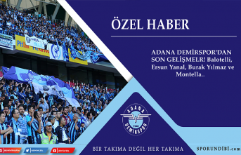 Adana Demirspor'da son gelişmeler! Balotelli,...