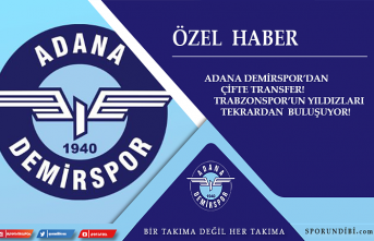 Adana Demirspor'dan çifte transfer! Trabzonspor'un...