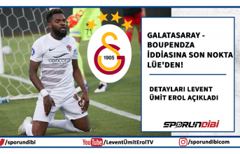 Galatasaray - Boupendza iddialarına son nokta Lüe'den!