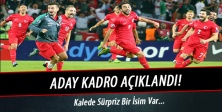 A Milli Takımımızın Aday Kadrosu Belli Oldu