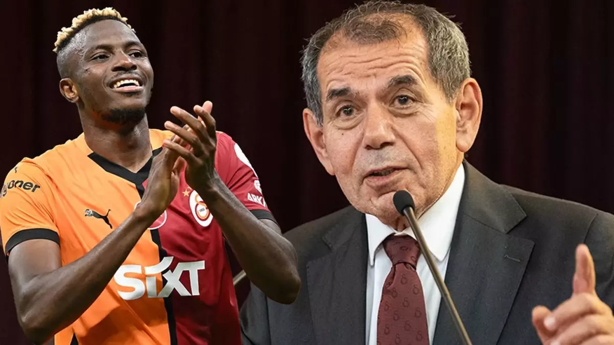 Dursun Özbek Osimhen detaylarını paylaştı! Suudilerle rekabet edemeyiz