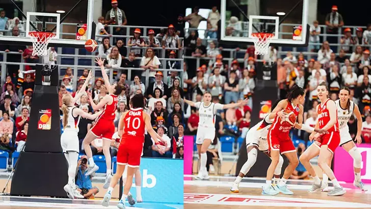 A Milli Kadın basketbol takımı Almanya deplasmanında farklı kaybetti