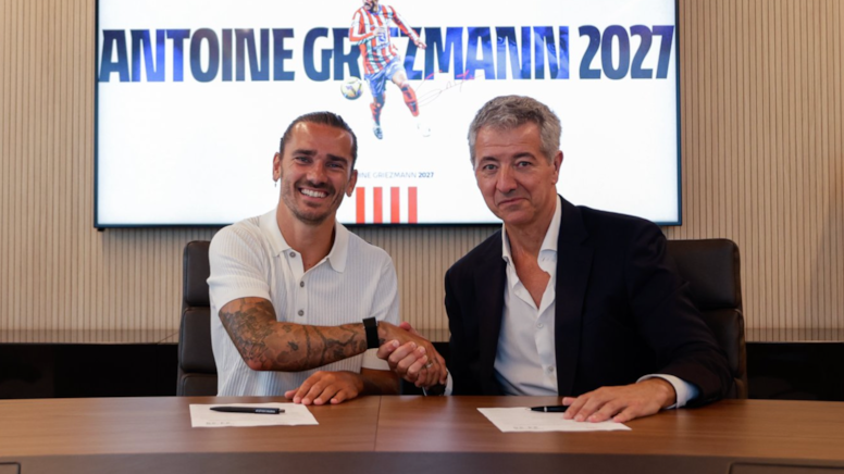 Griezmann’dan Atletico Madrid’e Vefa İmzası 2027’ye Kadar Devam