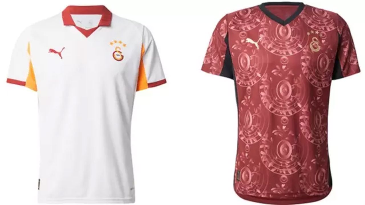 Galatasaray yeni sezon formaları 25 26 ortaya çıktı